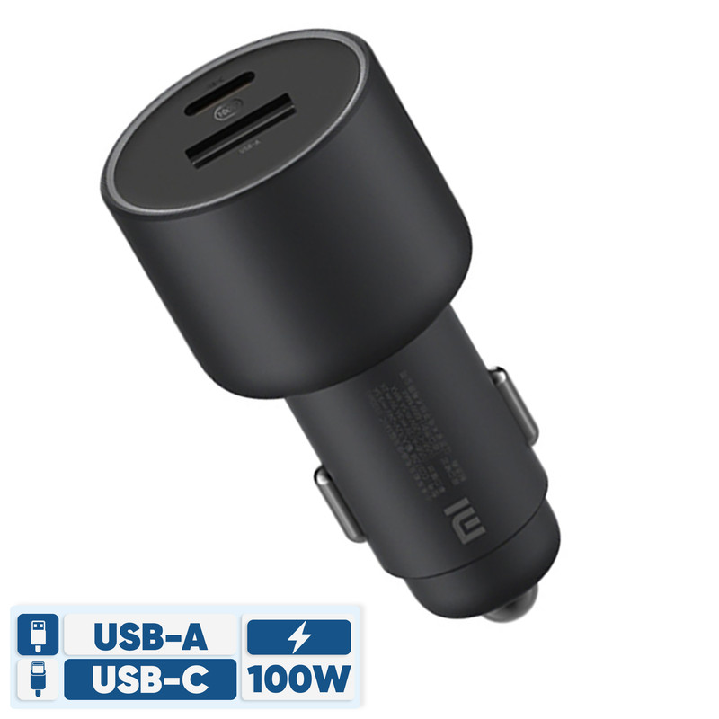 شارژر فندکی شیائومی 100 وات مدل CC07ZM-1A1C